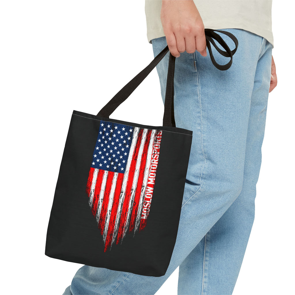 Moslow's American Flag Tote Bag