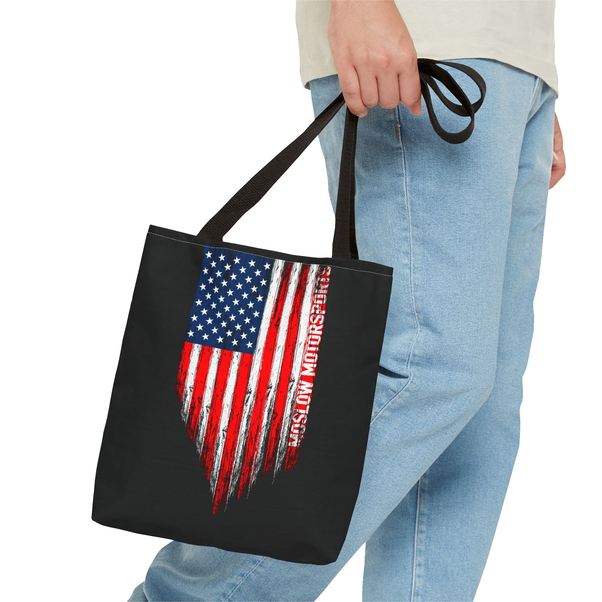 Moslow's American Flag Tote Bag