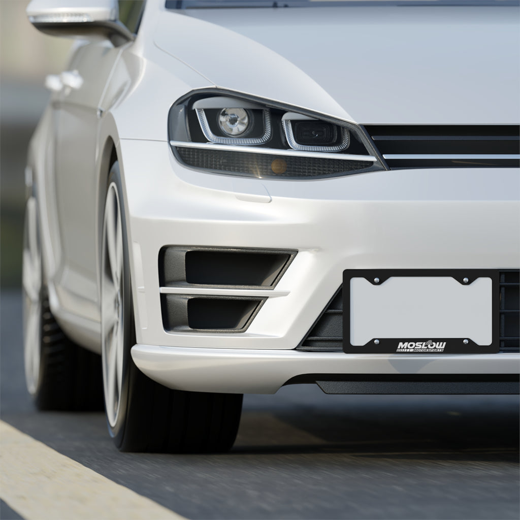 Moslow Motorsports License Plate Frame