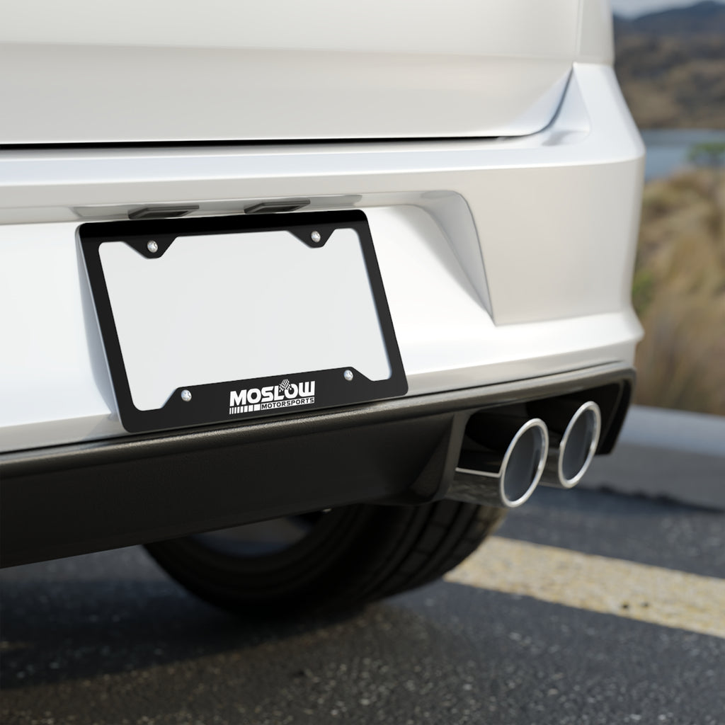 Moslow Motorsports License Plate Frame