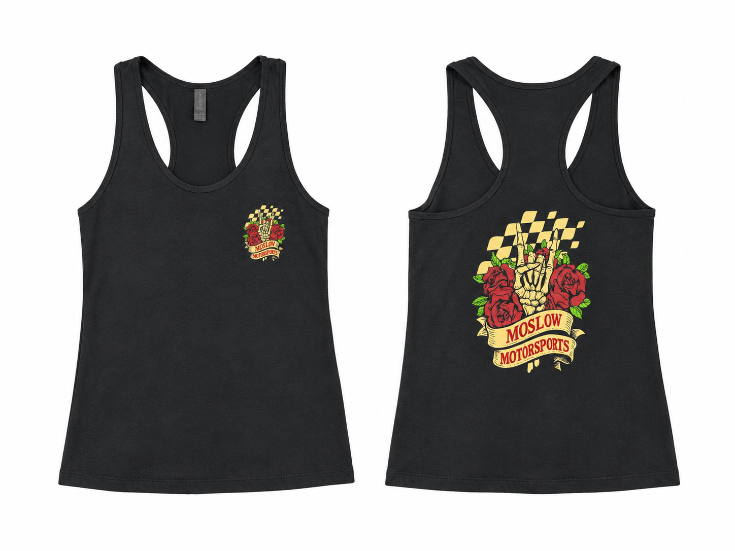 Roze Ladies Racerback Tank