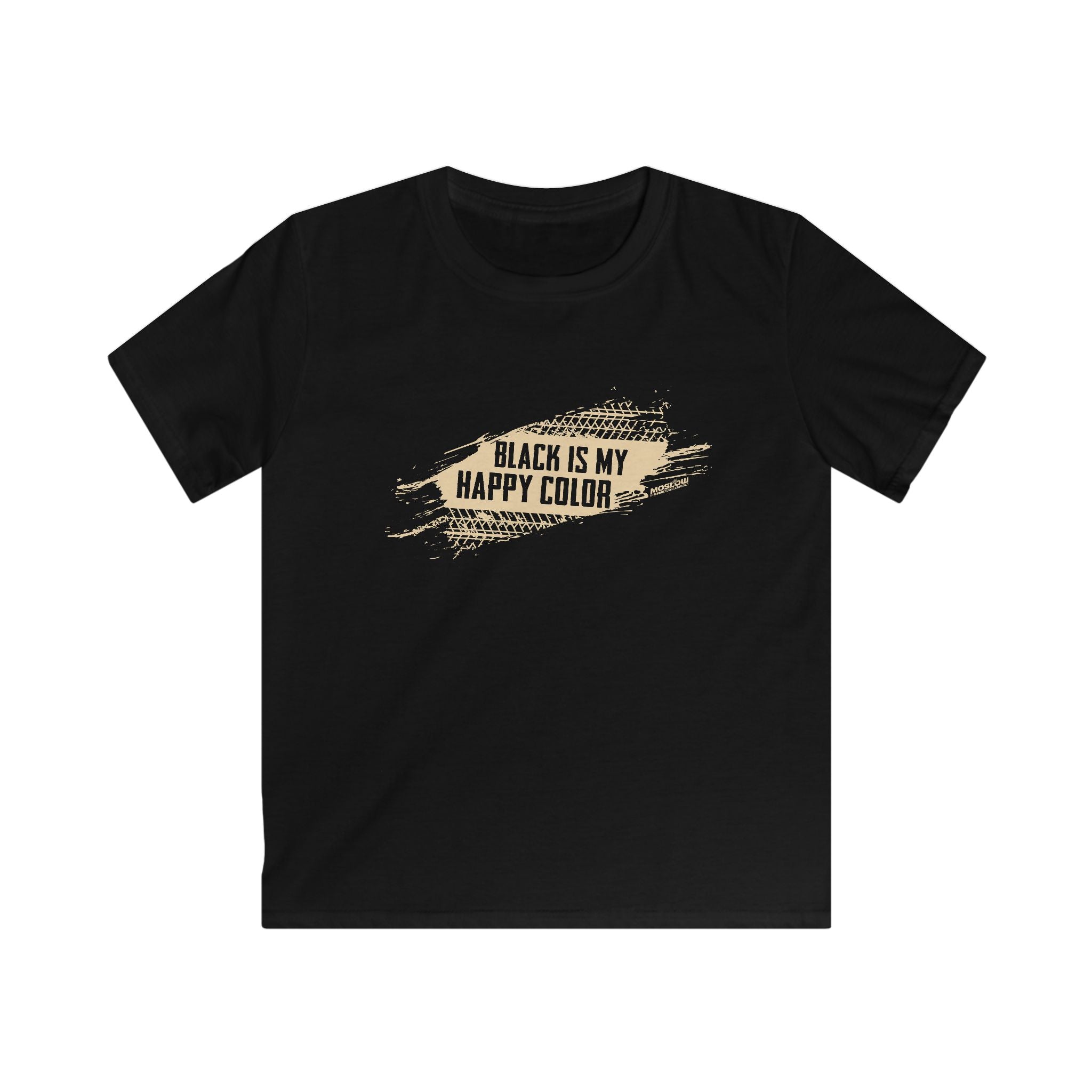 Black Is My Happy Color Youth Tee